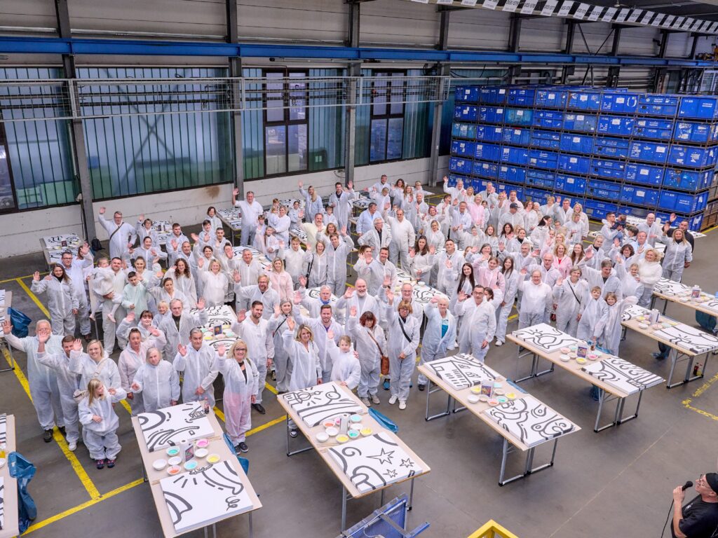 Surprise puzzle Artwork event in Attendorn