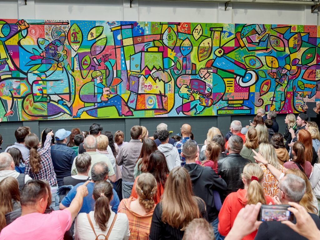 The finished artwork in Iserlohn