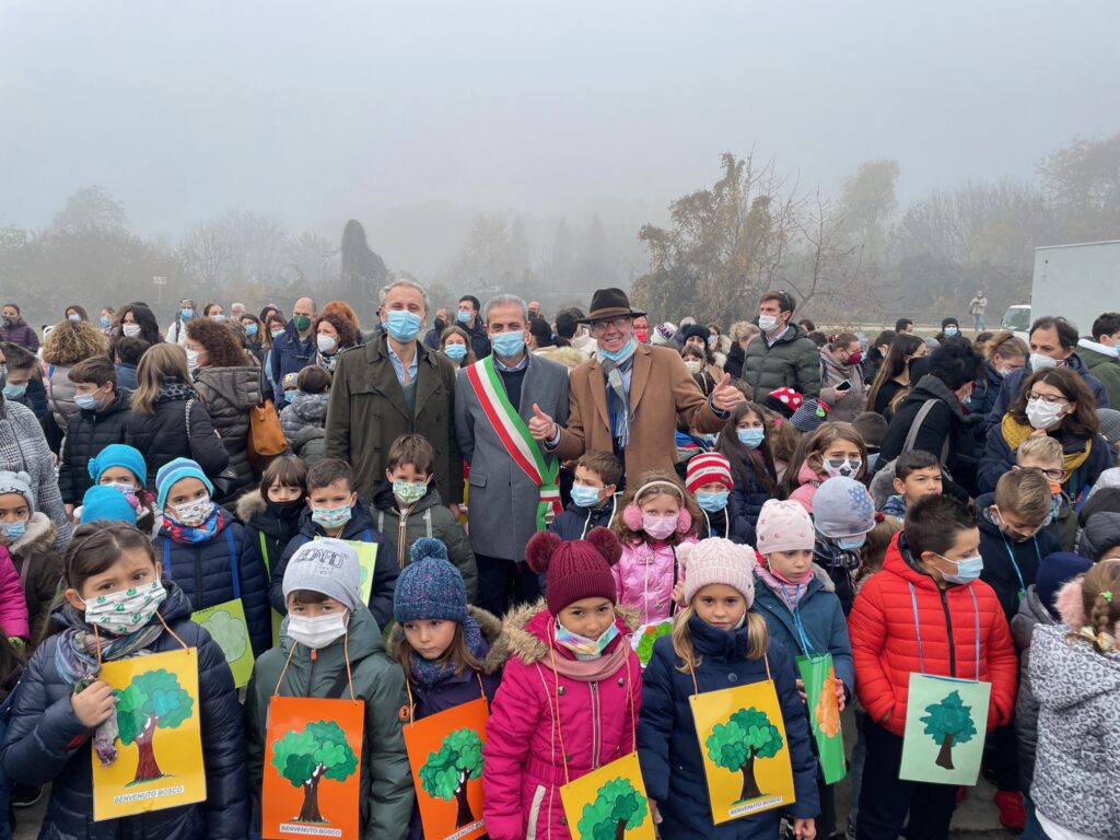 Tree-planting event in Turin