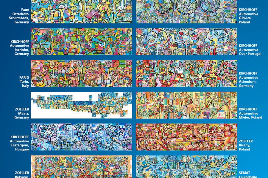 Collage of all puzzle pictures