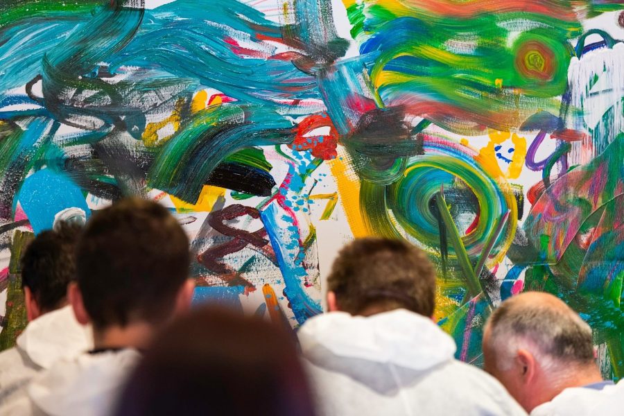 KIRCHHOFF Culture Life - Employees from Hungary get creative during the painting event