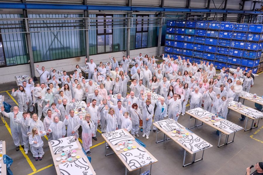 Surprise puzzle Artwork event in Attendorn
